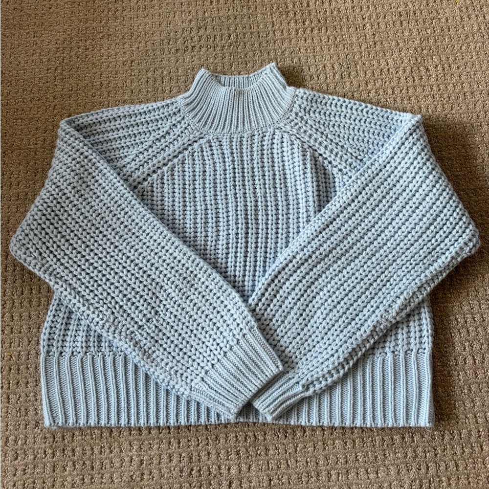Blue Knit Sweater